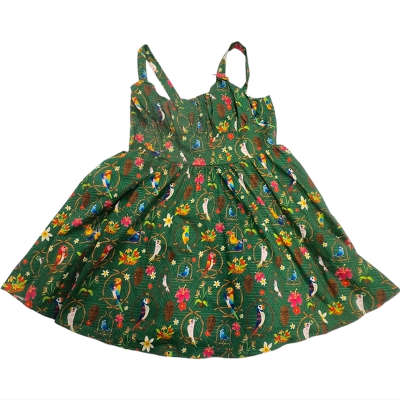 Authentic NWT  DISNEY Merch Women’s Enchanted Tiki Room Dress - Size 3X - Picture 8 of 16
